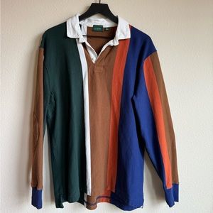 J. Crew Vintage-Style Striped Rugby Shirt